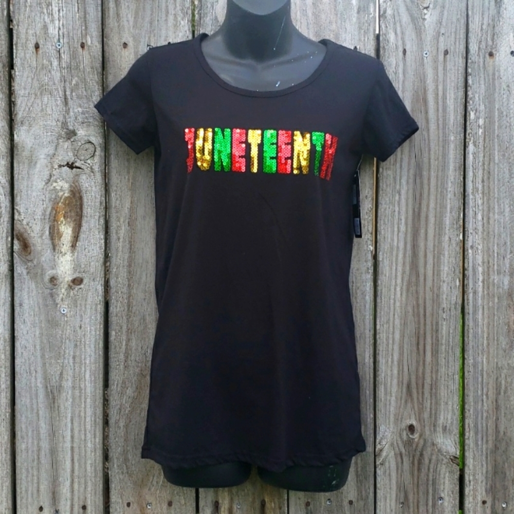 *NWT* Juneteenth Bling Shirt Size Small